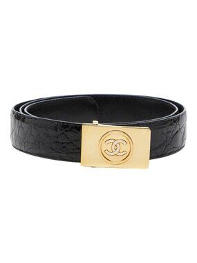 Chanel Coccodori Ro Croco Belt
